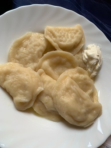 Украинские вареники с капустой на кефире - Шаг 10