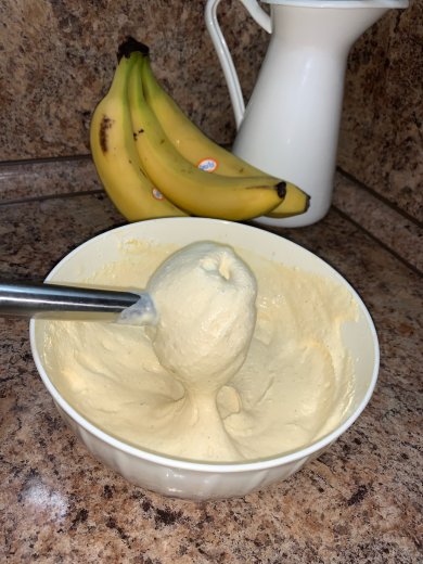 Творожная запеканка пп с бананами - Шаг 1