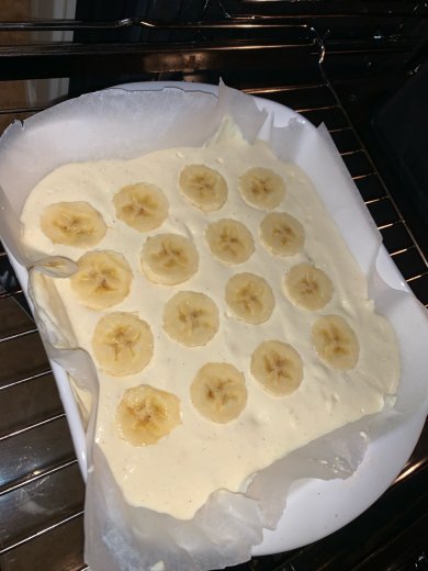 Творожная запеканка пп с бананами - Шаг 4