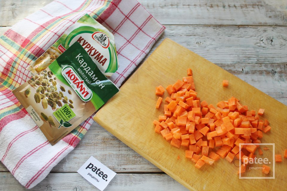 Перловая каша с индейкой в горшочках в микроволновке - Шаг 3