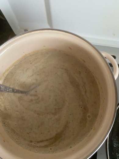 Суп-пюре из шампиньонов со сливкамии - Шаг 10