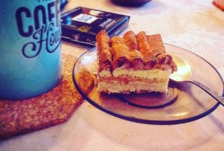 Тирамису с домашним бисквитным печеньем