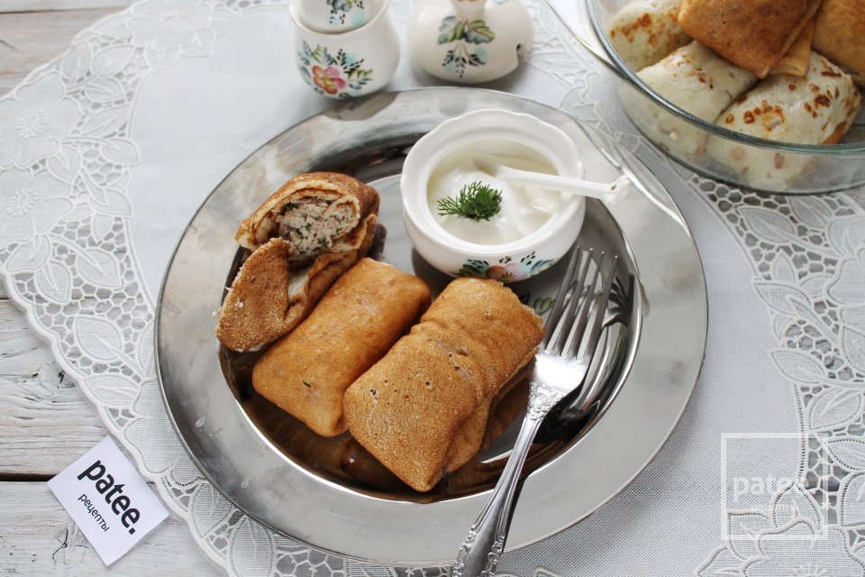 Фаршированные блинчики с мясом - Шаг 13