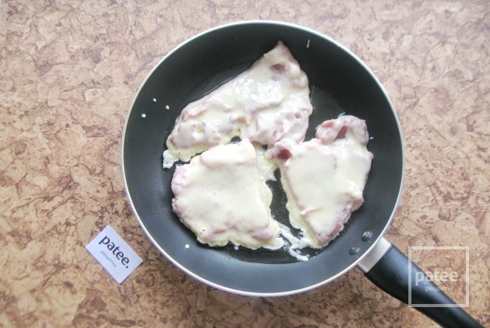 Свиные отбивные в кляре - Шаг 9