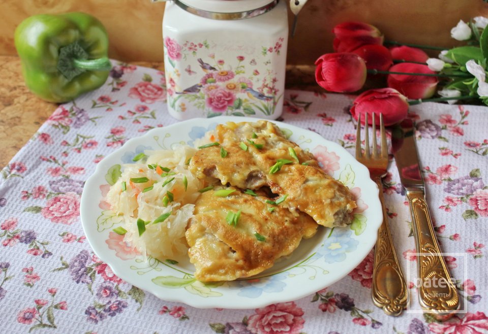 Свиные отбивные в кляре - Шаг 12