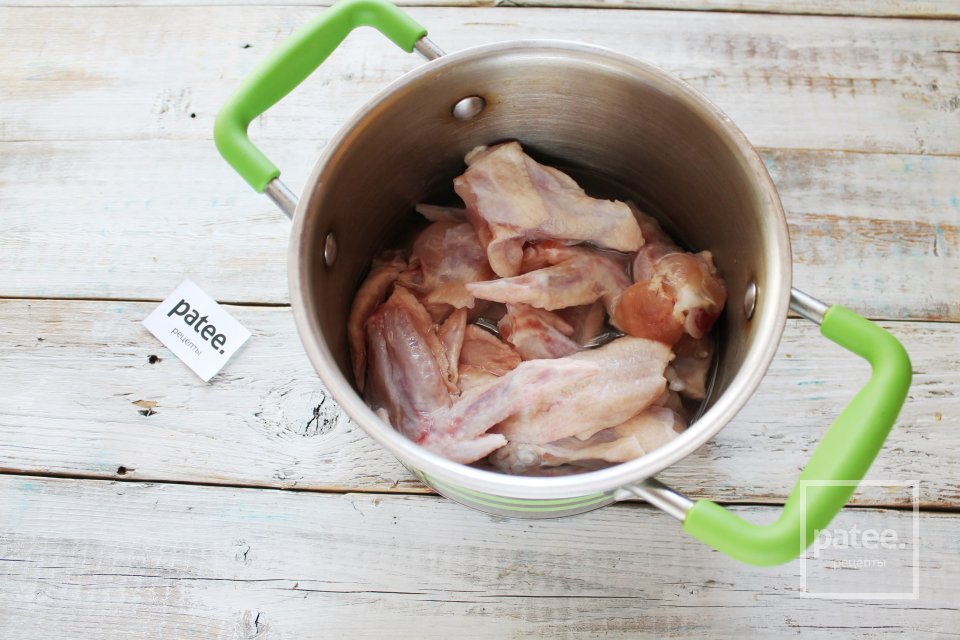 Вермишелевый суп с курицей и куркумой - Шаг 2