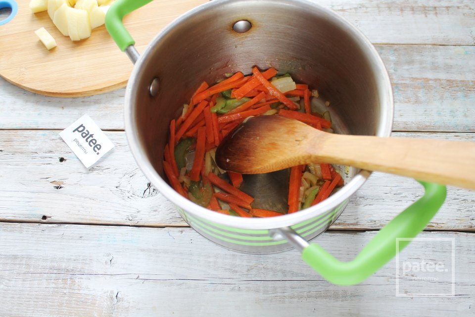 Вермишелевый суп с курицей и куркумой - Шаг 9