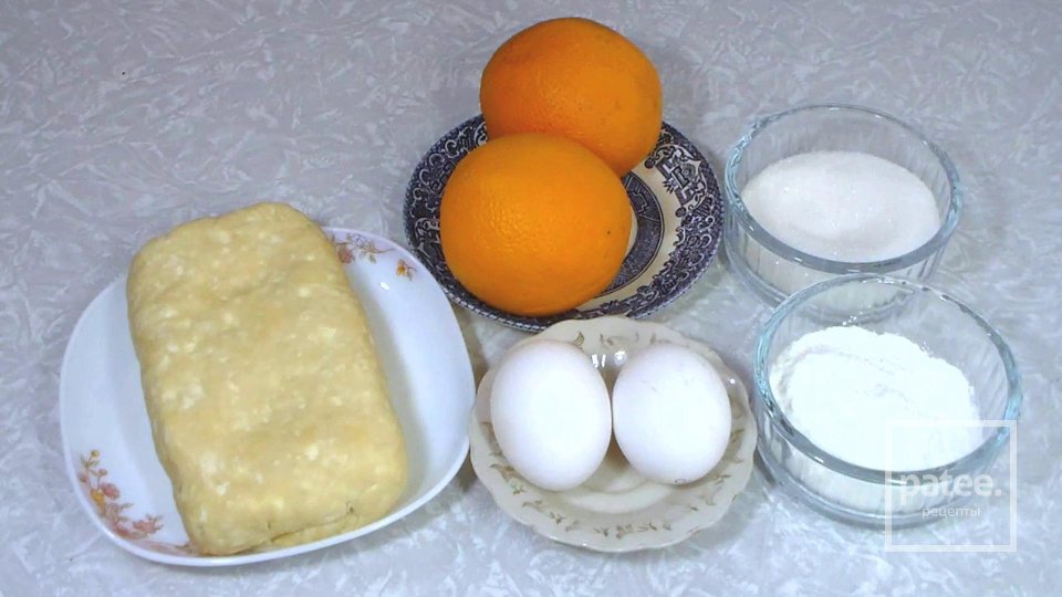Апельсиновый пирог с меренгой - Шаг 1