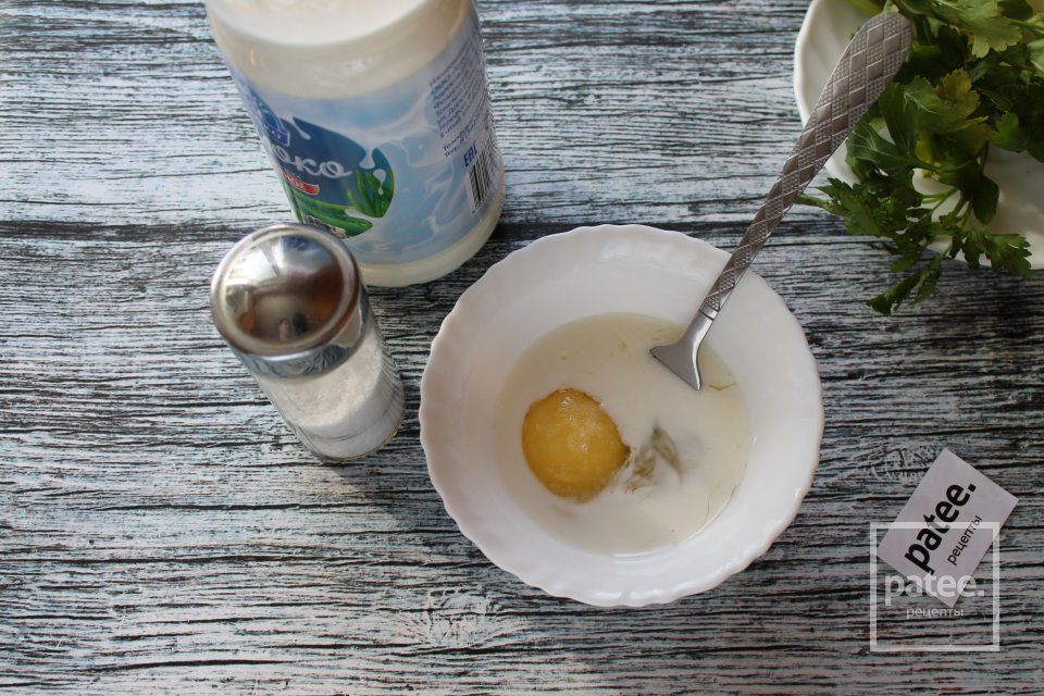 Омлет с кабачком и брынзой в микроволновке - Шаг 6