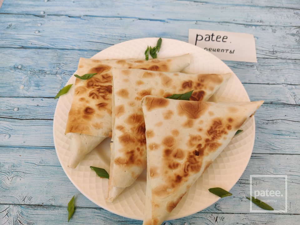 Треугольники с картофелем и грибами Хруст - Шаг 15