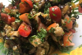 Салат из баклажанов