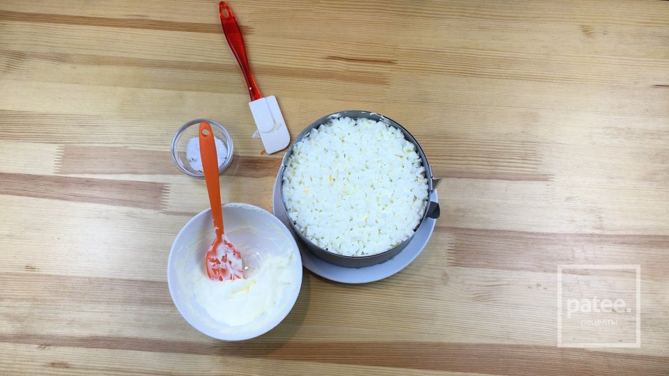 Слоеный салат Овощной торт - Шаг 10