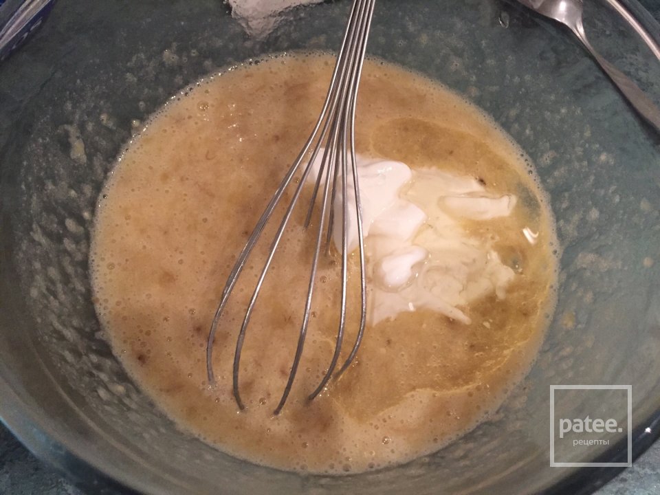 Кекс с бананом и черникой - Шаг 2