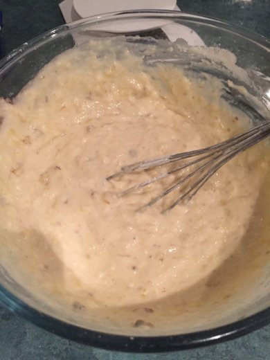 Кекс с бананом и черникой - Шаг 3