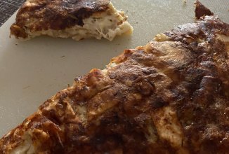 Пирог из остатков лаваша