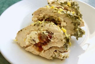 Сочная куриная грудка с вялеными томатами 😋