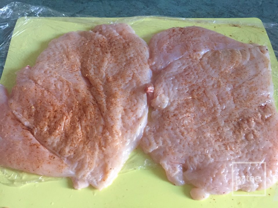 Сочная куриная грудка с вялеными томатами 😋 - Шаг 1