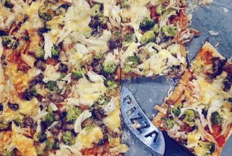 Тесто для пиццы+соус