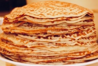 Блинчики на молоке