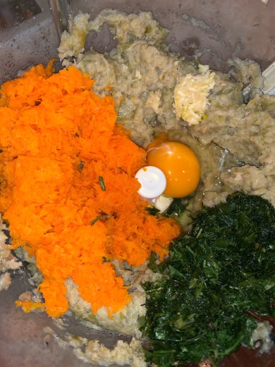 Оладьи из замороженных кабачков - Шаг 3