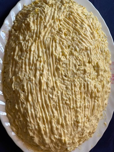 Салат сельдь под шубой - Шаг 9