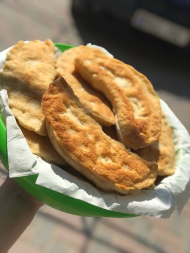 Пирожки с творогом, сыром и зеленью - Шаг 3