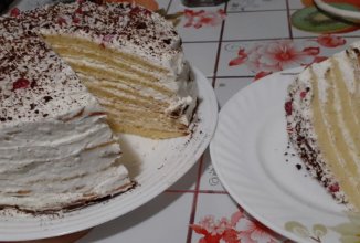 Торт "Молочная девочка"