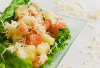 Салат из "Криветок с ананасом"