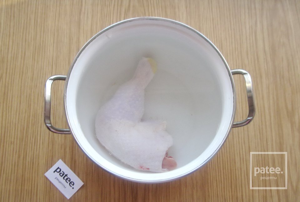 Куриный суп с манкой - Шаг 3