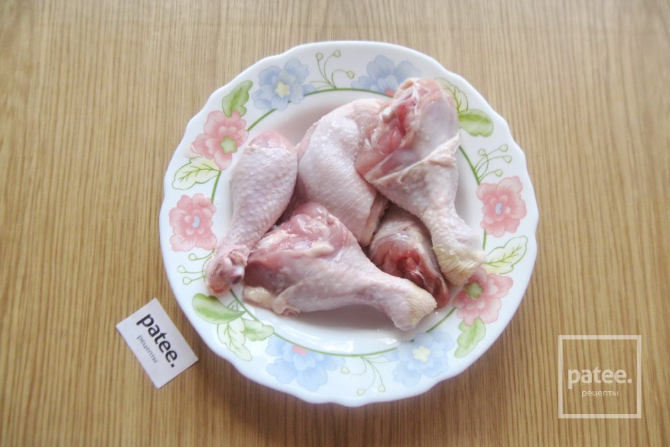 Курица с гречкой в рукаве в духовке - Шаг 3