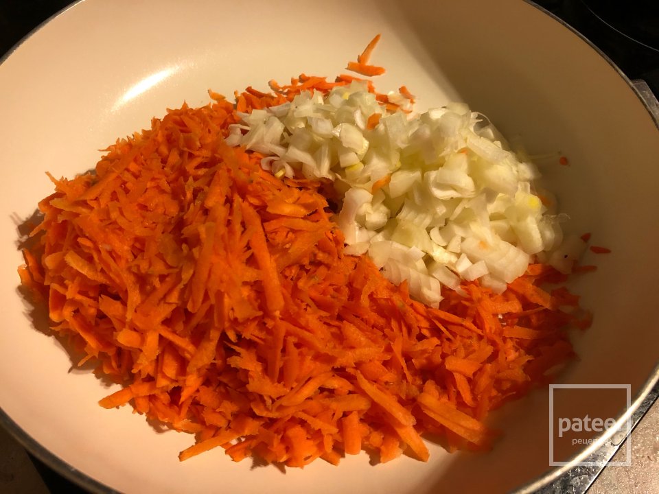 Репа, тушёная с баклажаном - Шаг 5