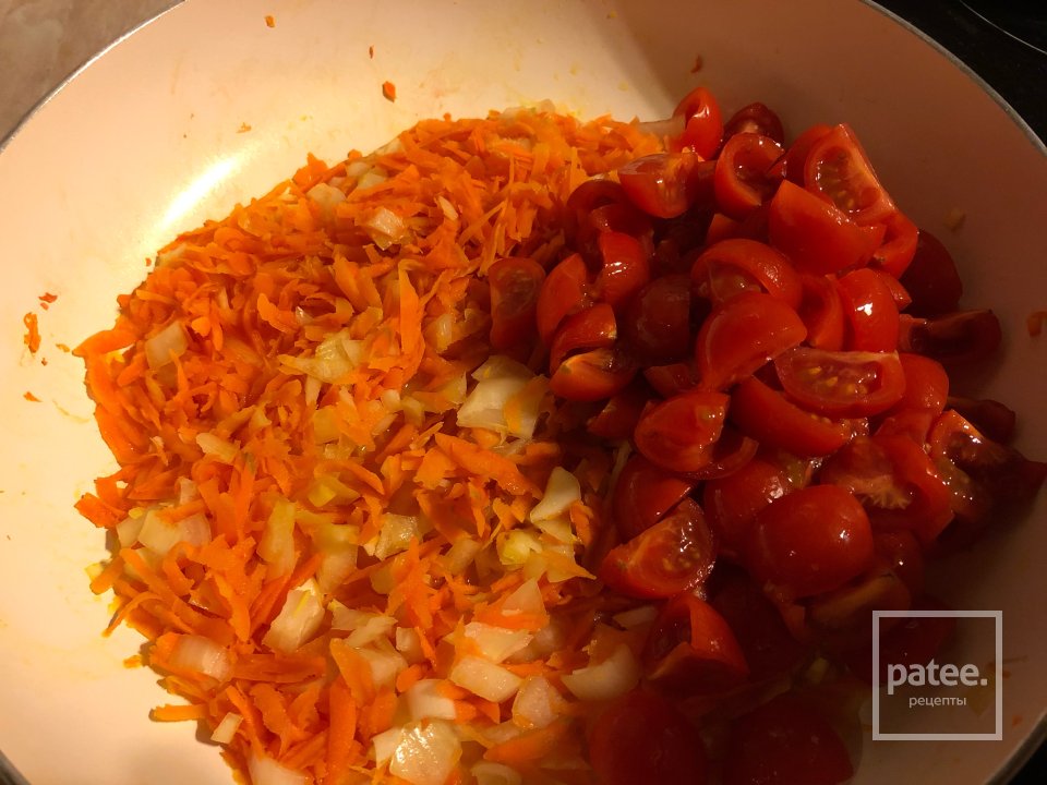 Репа, тушёная с баклажаном - Шаг 10