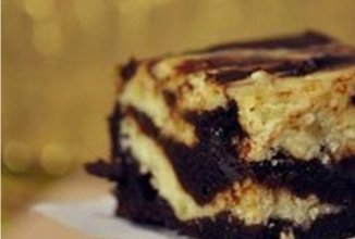 Бананово-творожный брауни