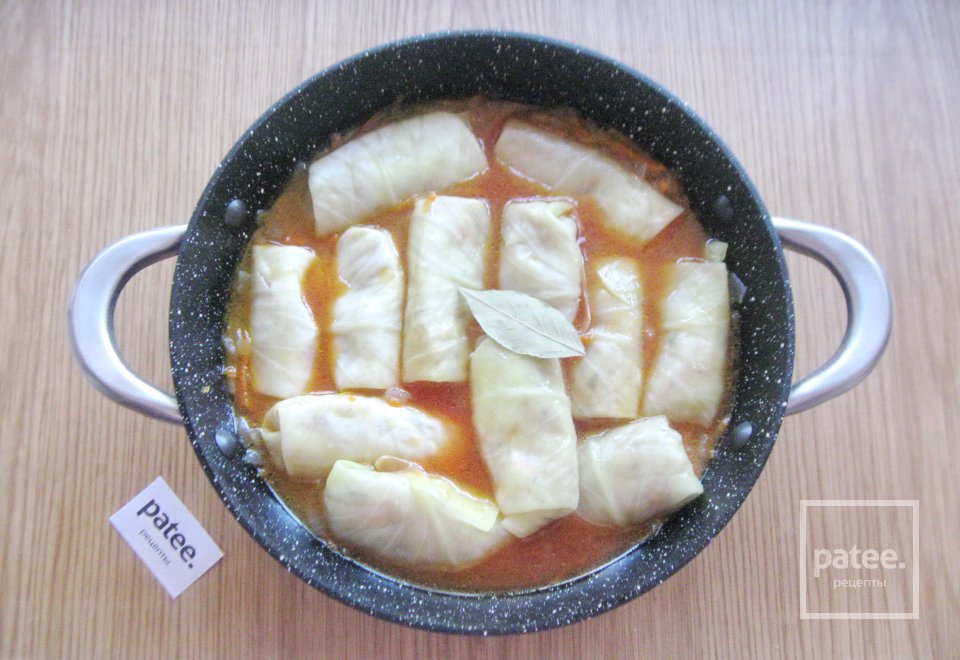 Голубцы с курицей и гречкой - Шаг 12