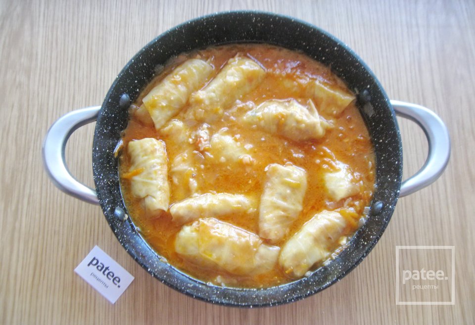 Голубцы с курицей и гречкой - Шаг 13