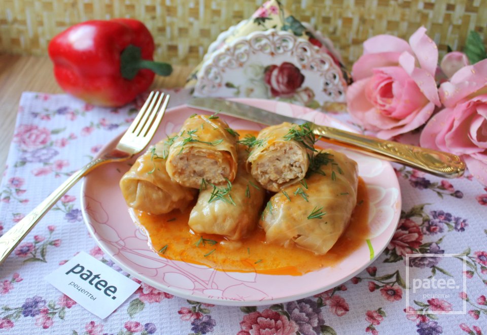 Голубцы с курицей и гречкой - Шаг 14