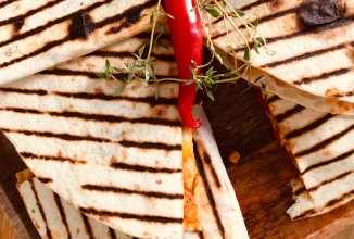 Касадилья с курицей