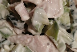 Салат с авокадо