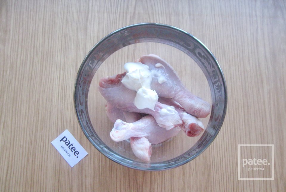 Куриные голени с капустой тушеные в рукаве - Шаг 3