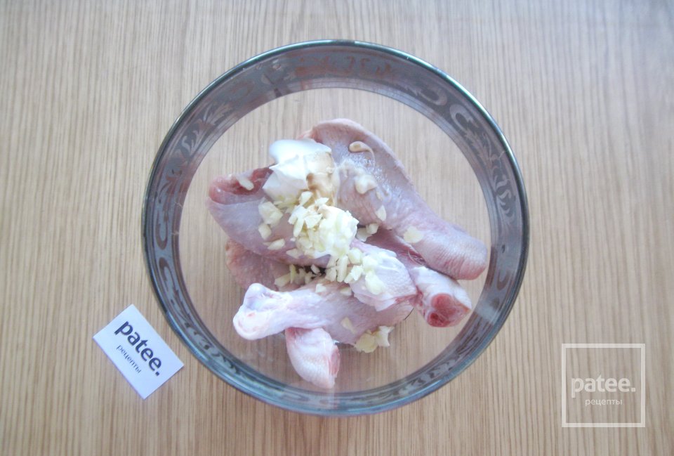 Куриные голени с капустой тушеные в рукаве - Шаг 5