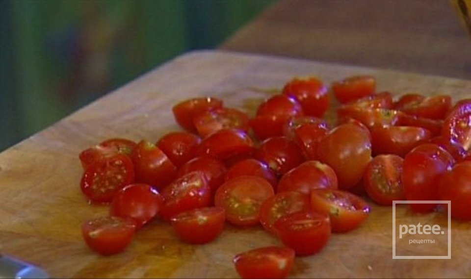 Макароны со стручковой фасолью и помидорами - Шаг 4