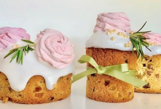 Глазурь-маршмэллоу для куличей на желатине !