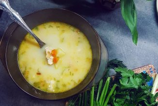 Сырный суп по-французски