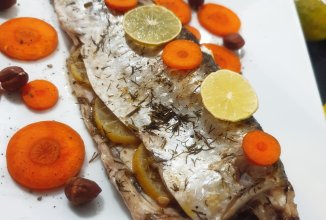 Кефаль в духовке