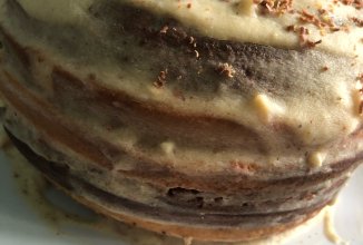 Домашний торт с орехами