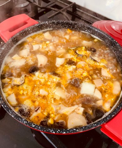 Суп с грибами и гречей - Шаг 5