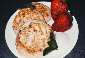 Сырники с манкой🍓