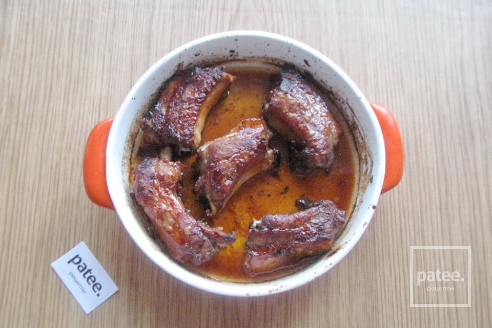 Свиные ребра в чайном маринаде - Шаг 11