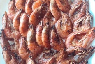 Креветки жареные