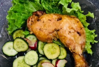 Курочка в духовке